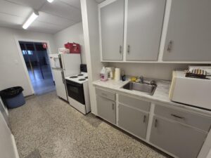 Cuisine sous-sol grande salle